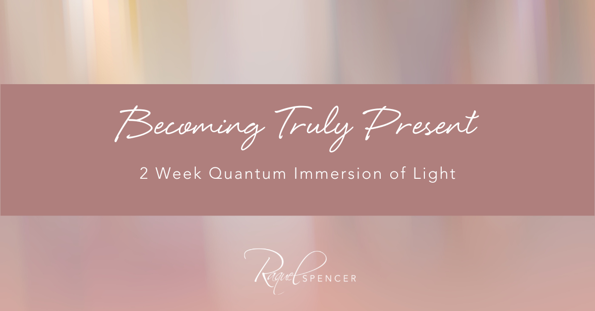 Becoming Truly Present.Banner